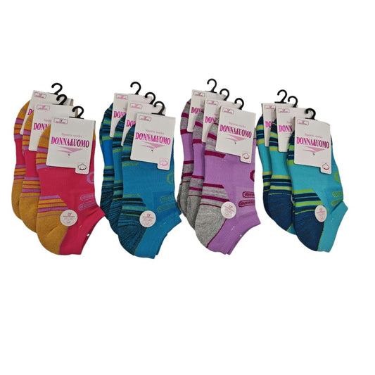 Calcetines deportivos para mujer, tallas 35-40 Donna&uomo
