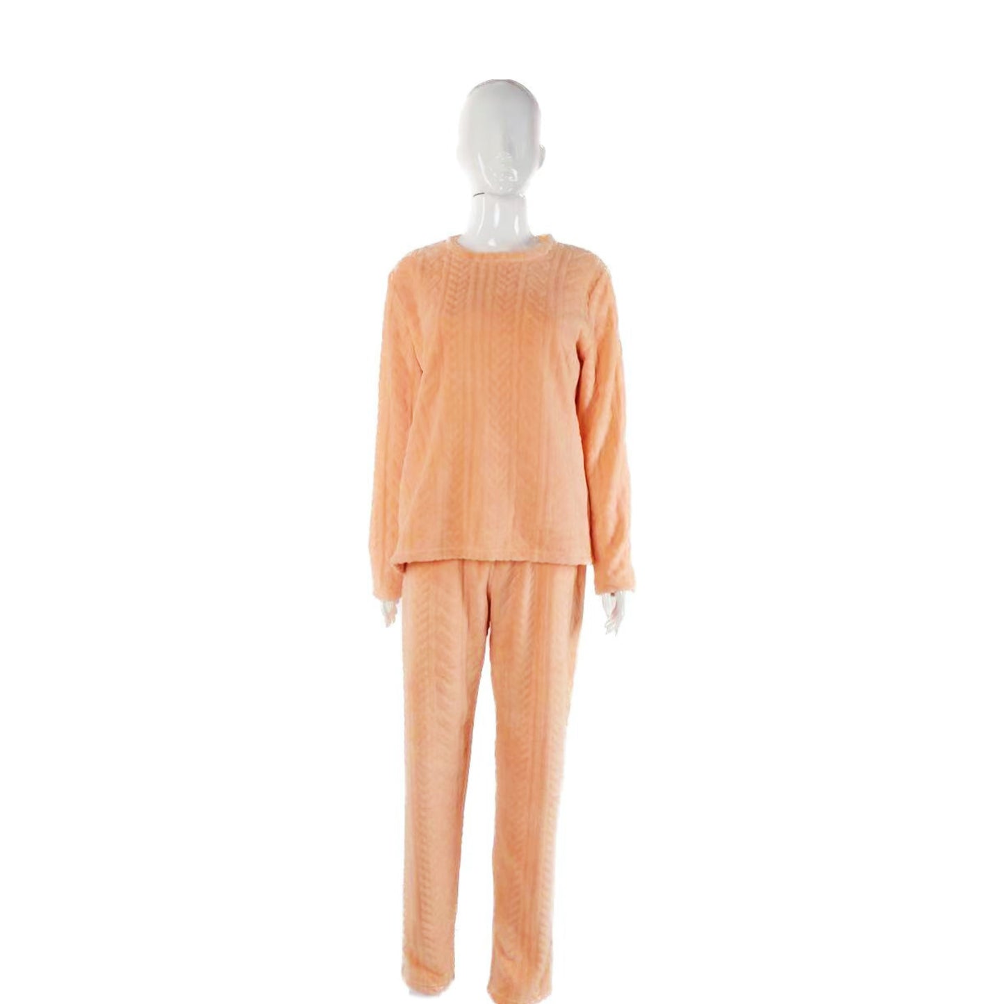 Pijama Térmica de Invierno para Mujer - Conjunto de Felpa Suave y Calientita, Diseños de Animales con Pantalón, Victoria Star